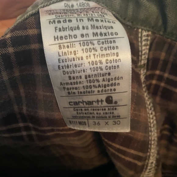 Carhartt cotton lines work jeans - Picture 2 of 4